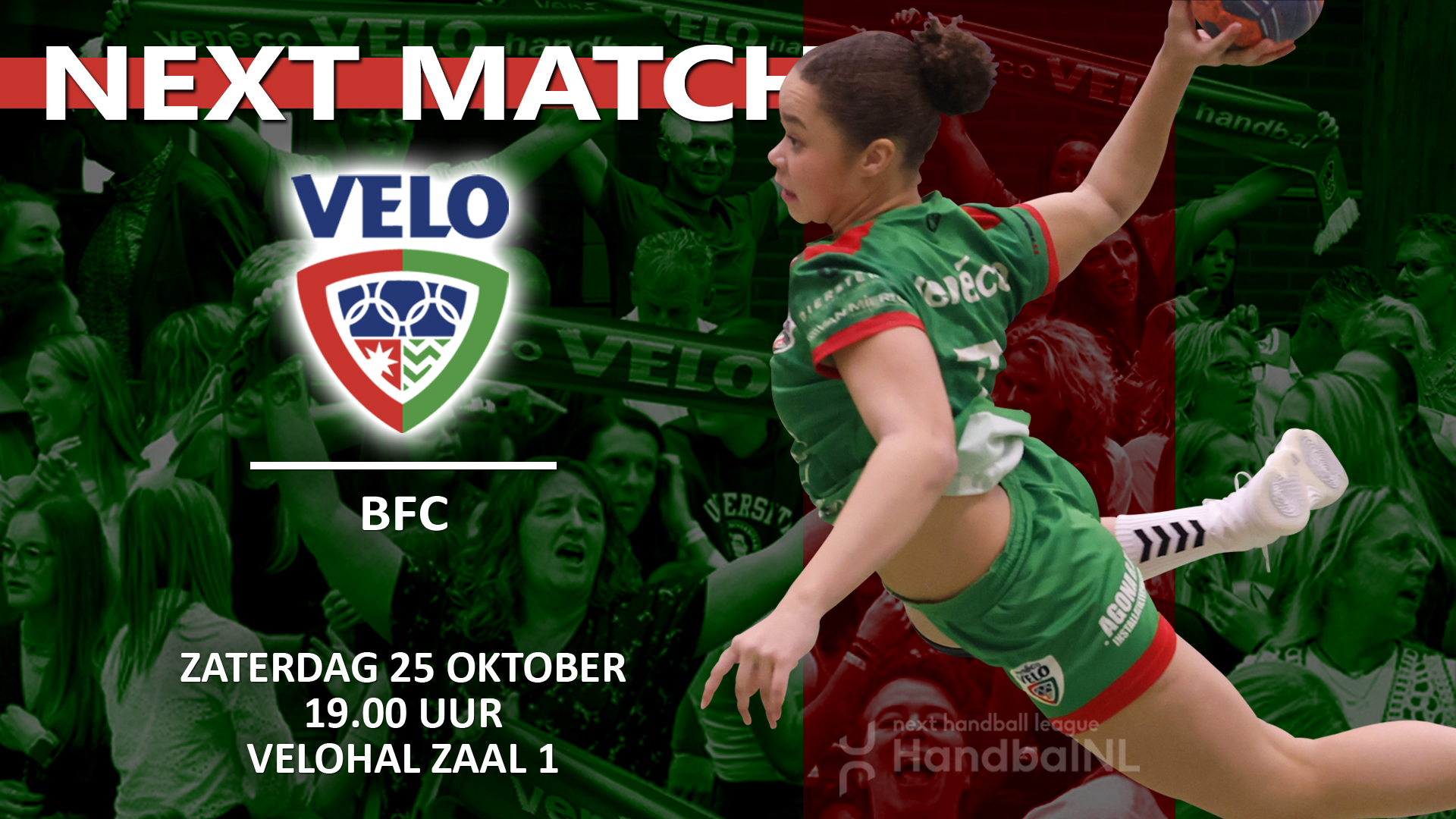 NEXT MATCH: VELO – BFC én VELO DS2 – Stompwijk
