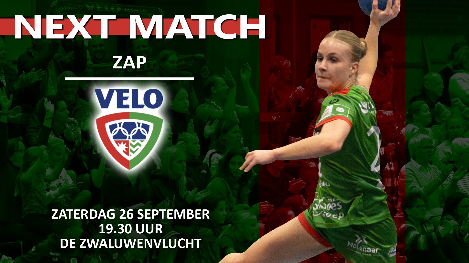 Next Match: ZAP – VELO